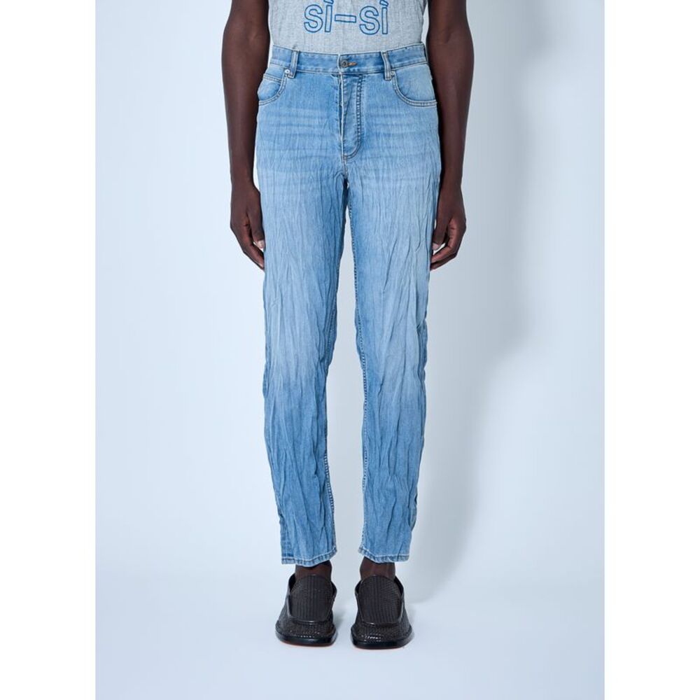 Bottega Veneta Men Crushed Jeans